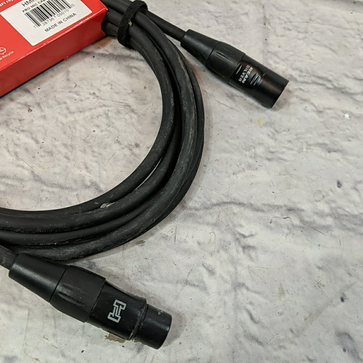 Hosa HMIC-010 HMIC010 Pro Rean XLR Male to XLR Female Mic Cable 10' 10 ft.