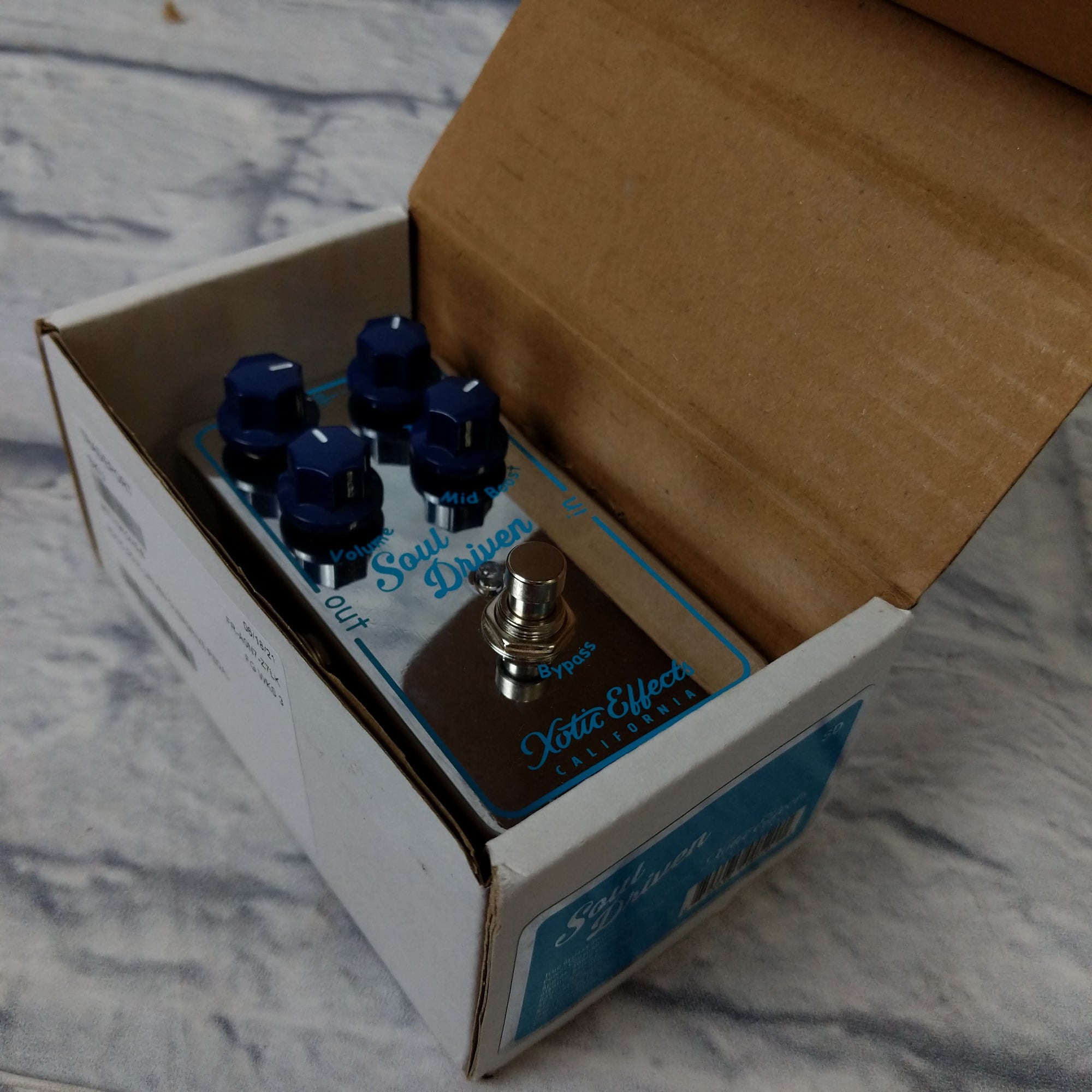 Xotic Soul Drive Overdrive pedal