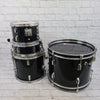 Sound Percussion 4pc 20/15/12/14sn Drum Kit - Black