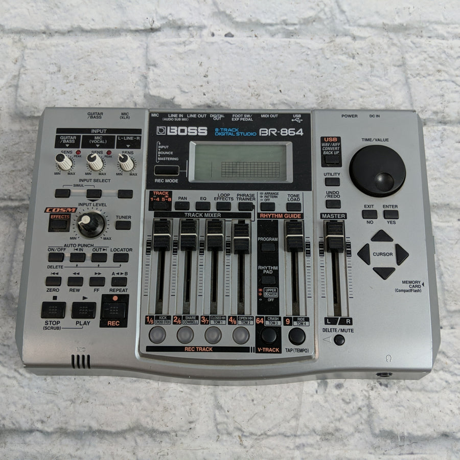 Boss BR-864 8-Track Digital Studio Recorder