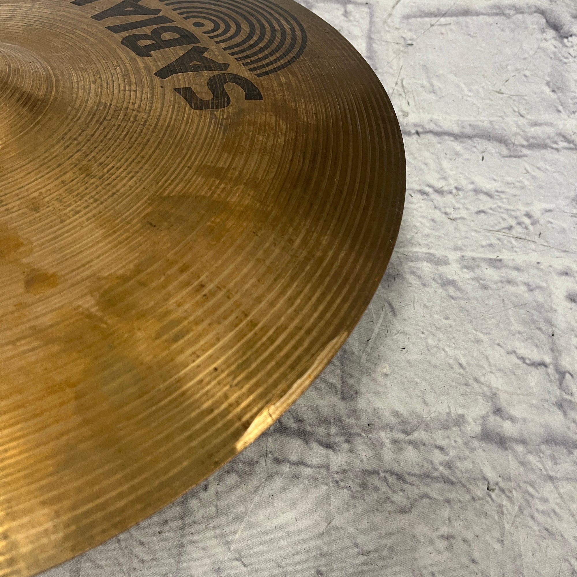 Sabian B8 Crash Cymbal CRACKED