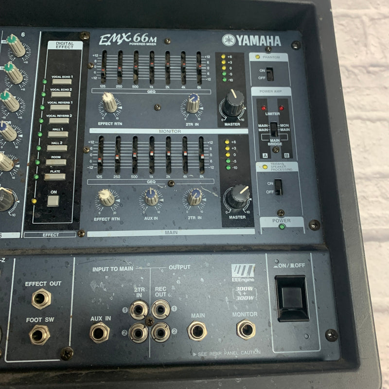 Yamaha EMX66M Powered Mixer - Evolution Music