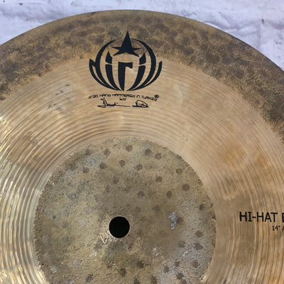 Diril Soli 14" Hi Hats CRACKED Hi Hats