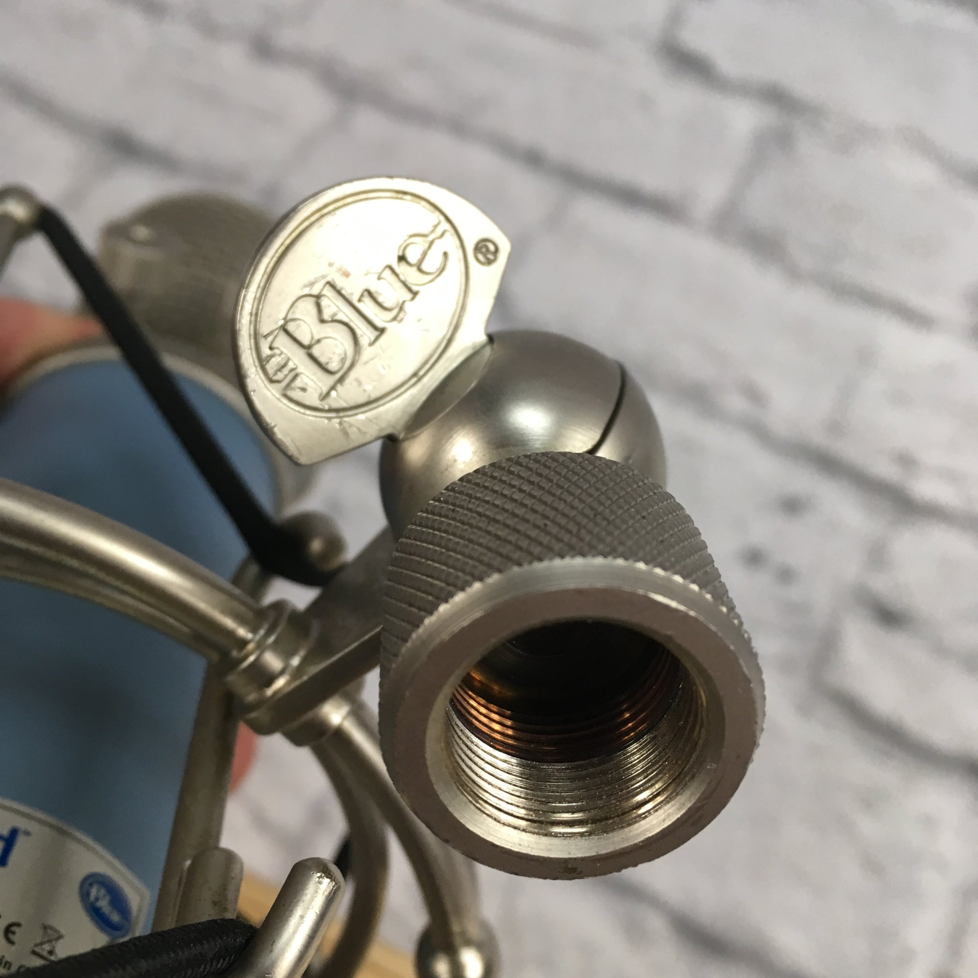 Blue Bluebird Condensor Microphone w/ shock mount pop filter