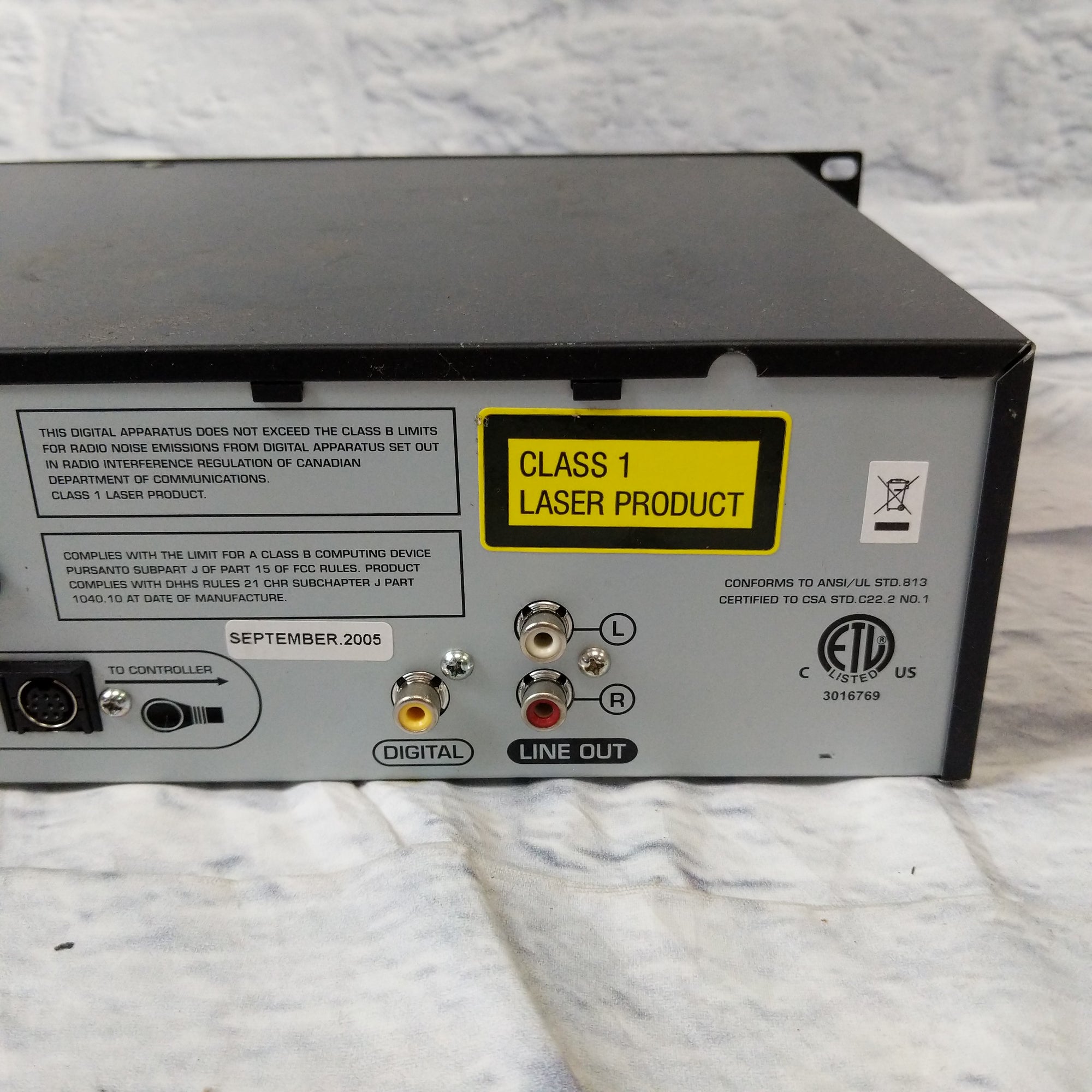 Numark CDN-25 Professional CD Play Rack