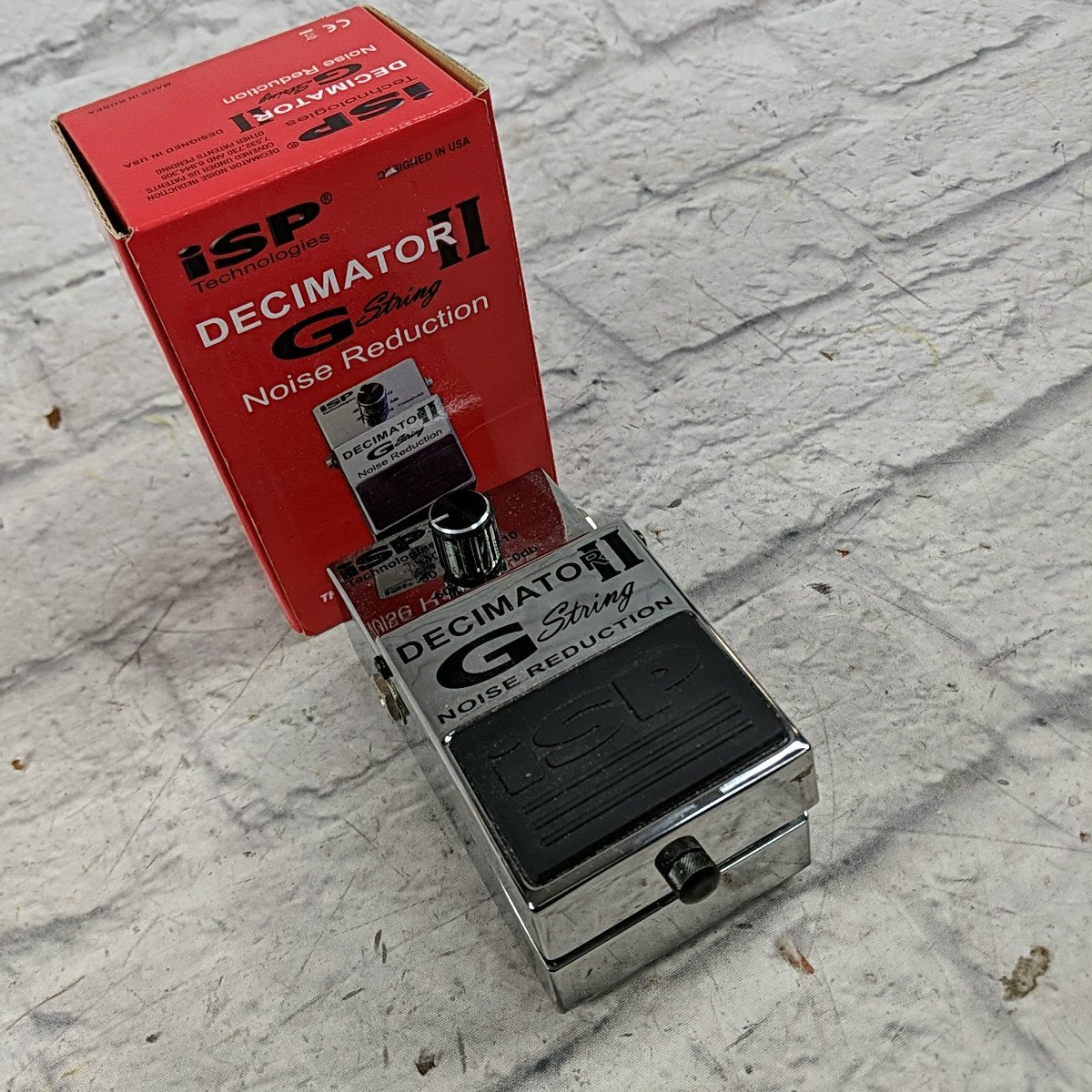 isp technologies decimator pedal v ii ISP Technologies Decimator II G-String Noise Gate Pedal