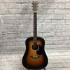 Martin DX1AE Macassar Burst Acoustic - Electric Guitar