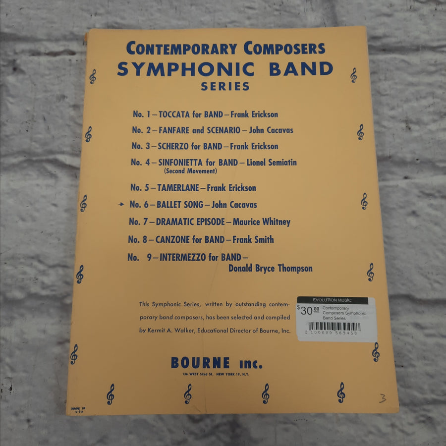 Contemporary Composers Symphonic Band Series