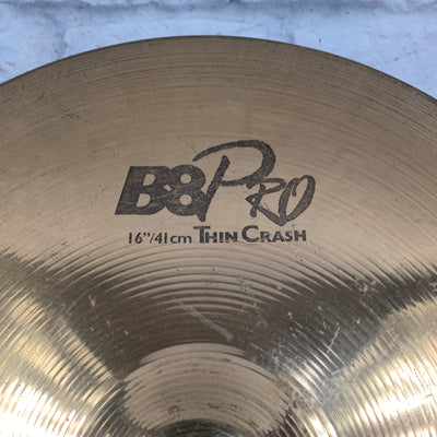 Sabian 16 B8 Pro Thin Crash Cymbal