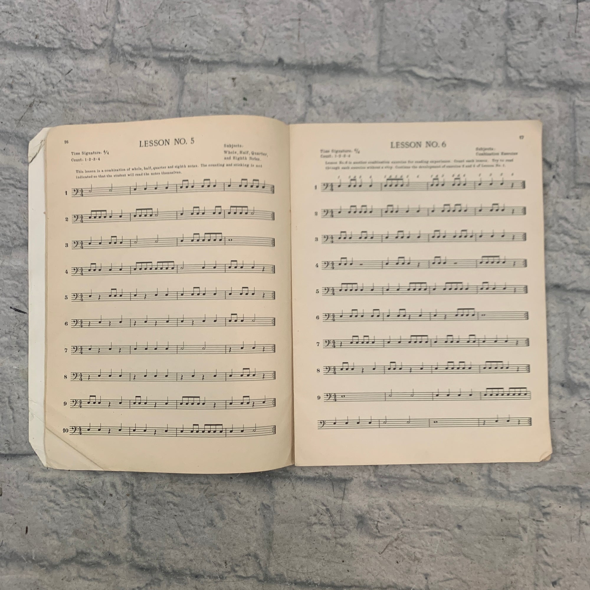 VINTAGE Paperback WFL Ludwig Drum Method Book One 1962