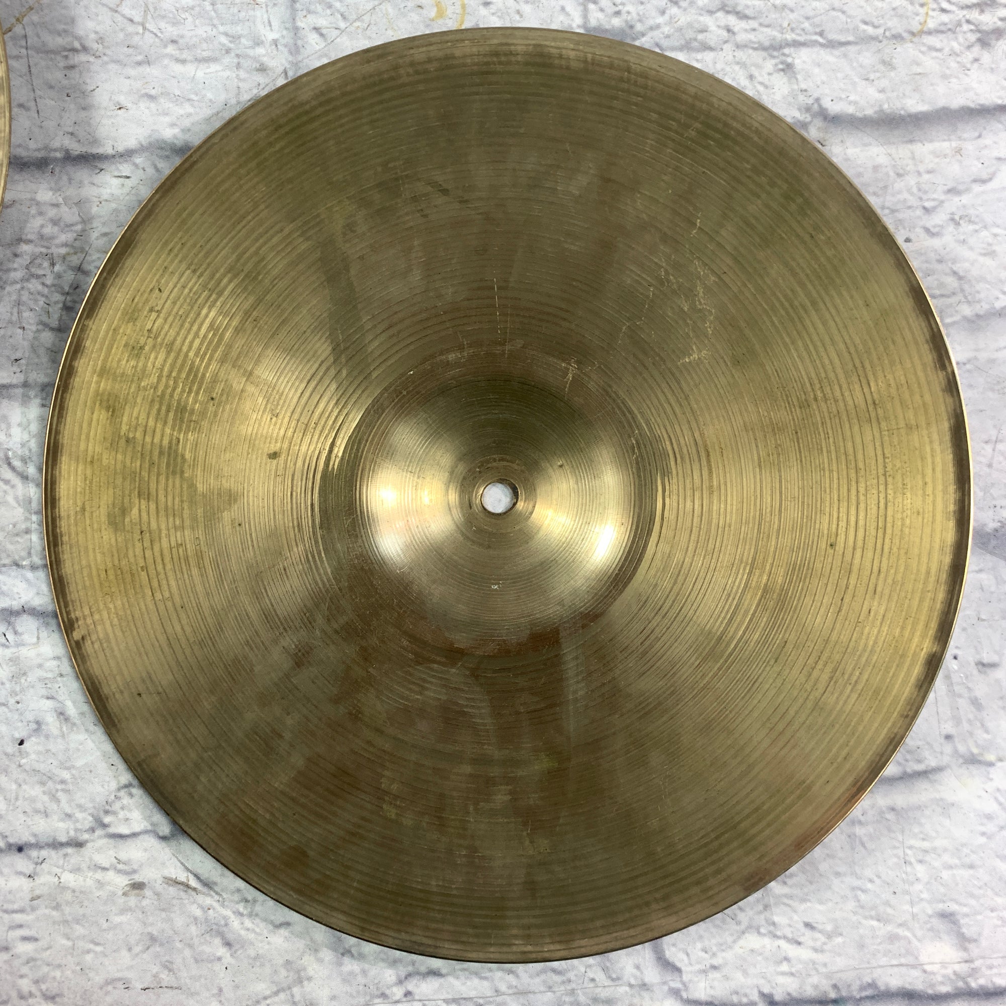 Vintage Zildjian Avedis 14 Hi Hat Cymbal Pair