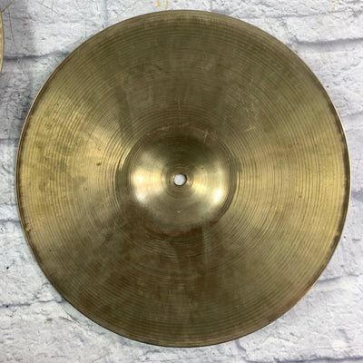 Vintage Zildjian Avedis 14 Hi Hat Cymbal Pair