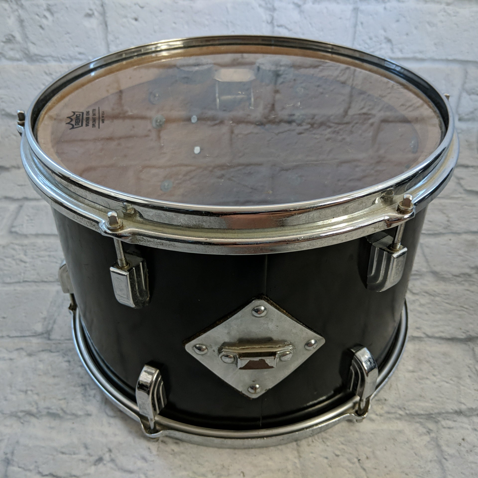 Vintage 1959 Leedy 3pc Black Drum Kit 20 13 16