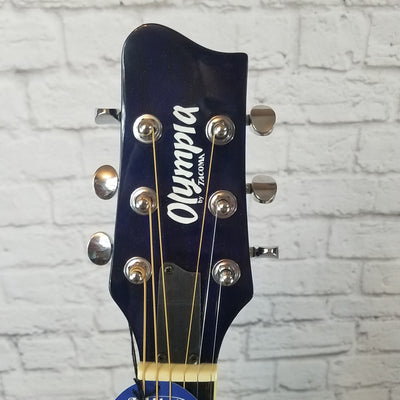 Olympia by Tacoma OMC11CE6/TBL Acoustic Guitar