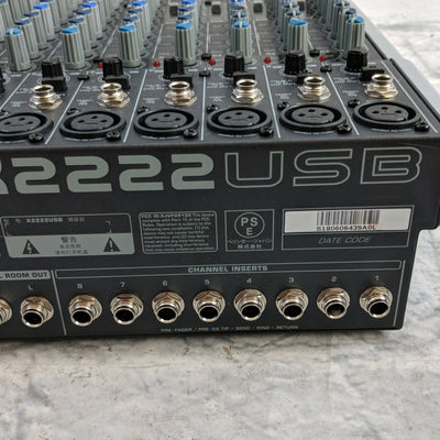 Behringer Xenyx X2222USB 22-Input Mixer with USB Interface