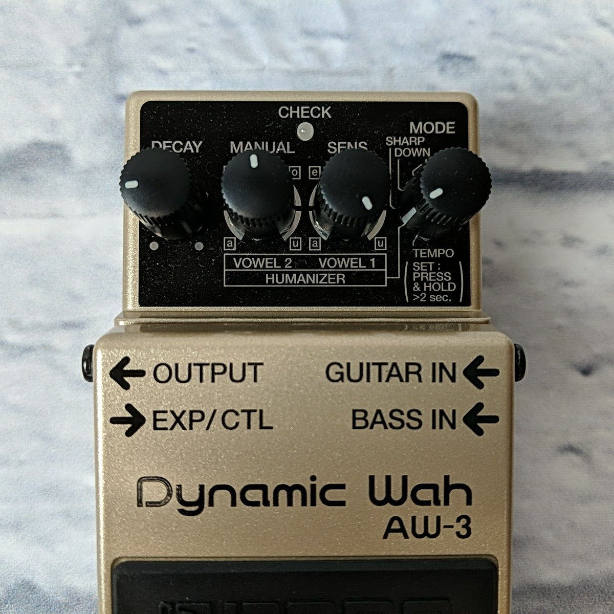 Boss AW-3 Dynamic Wah Pedal - Evolution Music