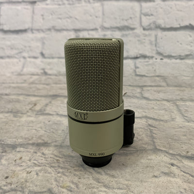 MXL 990 / 991 Condenser Microphone Pair w/ Case & Mounts