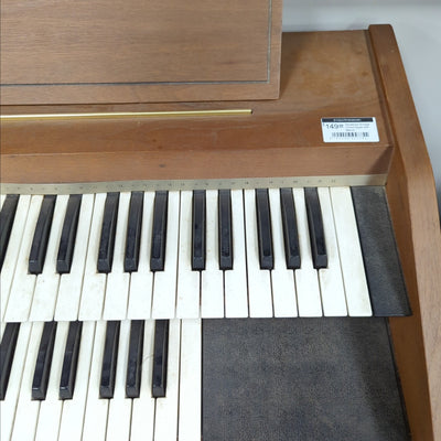 Silvertone Vintage Chord Organ with Bench