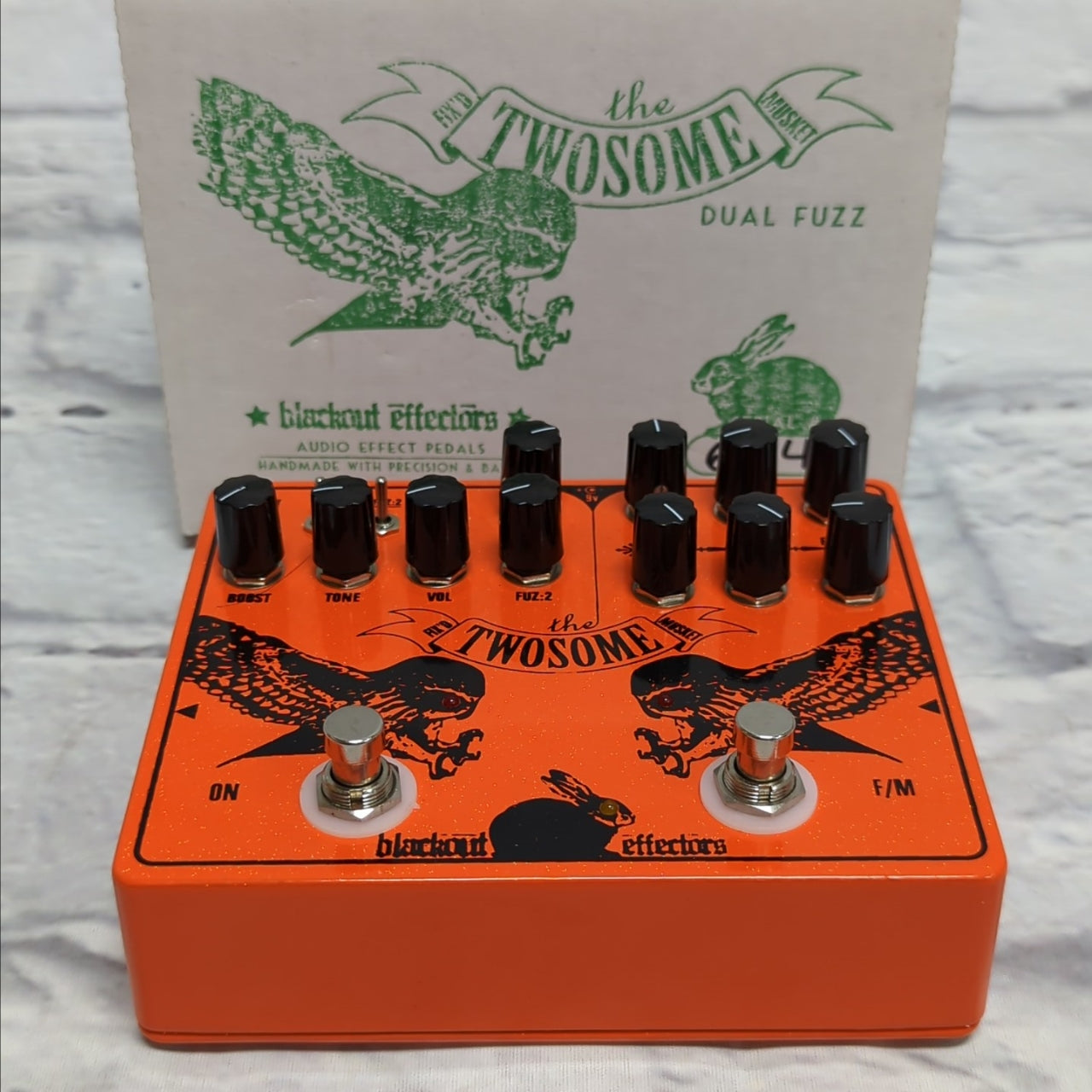 Blackout Effectors The Twosome Dual Fuzz Pedal