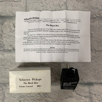 Schatten BB-1 Black Box Volume Control - New Old Stock!