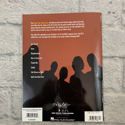 Hal Leonard Incubus 8 Songs Play Along Tab Book With CD