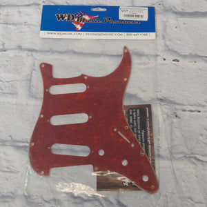 WD Music Products Tortoise Shell Strat Pickguard