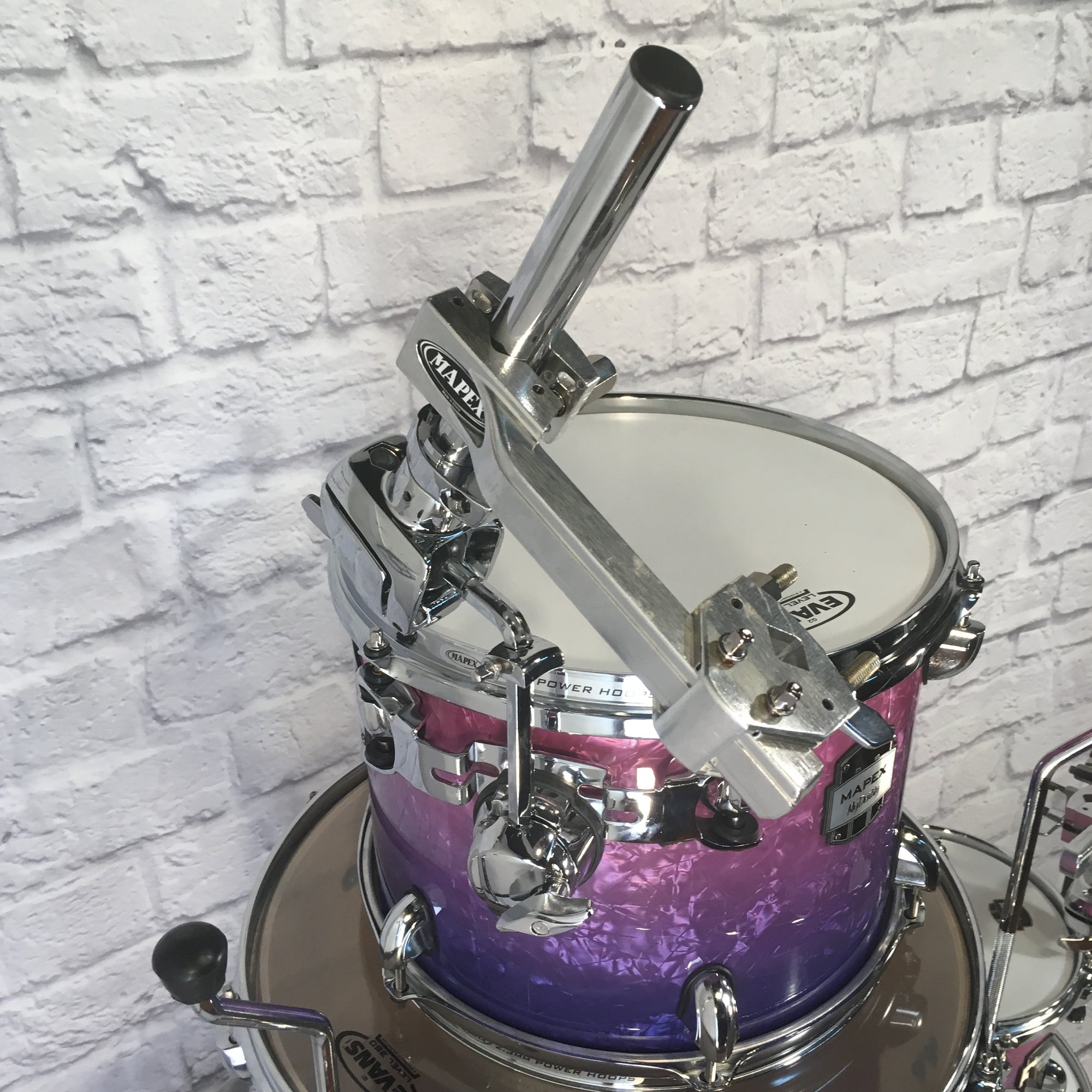 Mapex 5pc My Dentity Birch Drum Kit Purple Fade 22 16 13 12 10