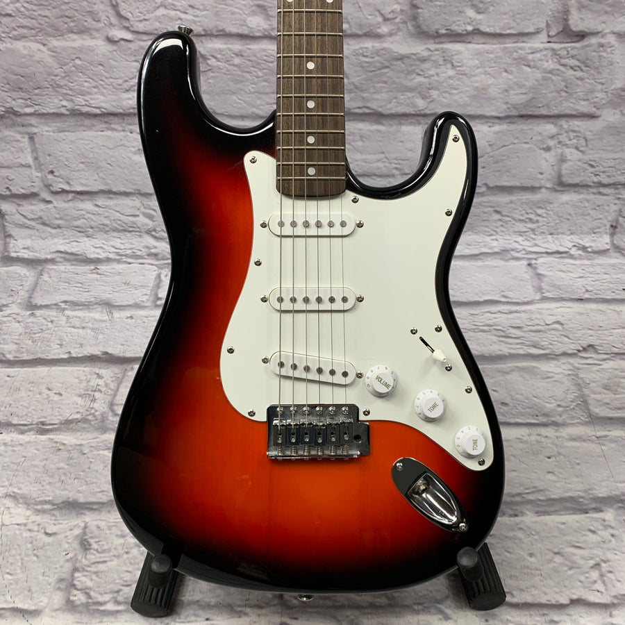 Ion Strat-Style Electric Guitar Sunburst w/ Gig Bag