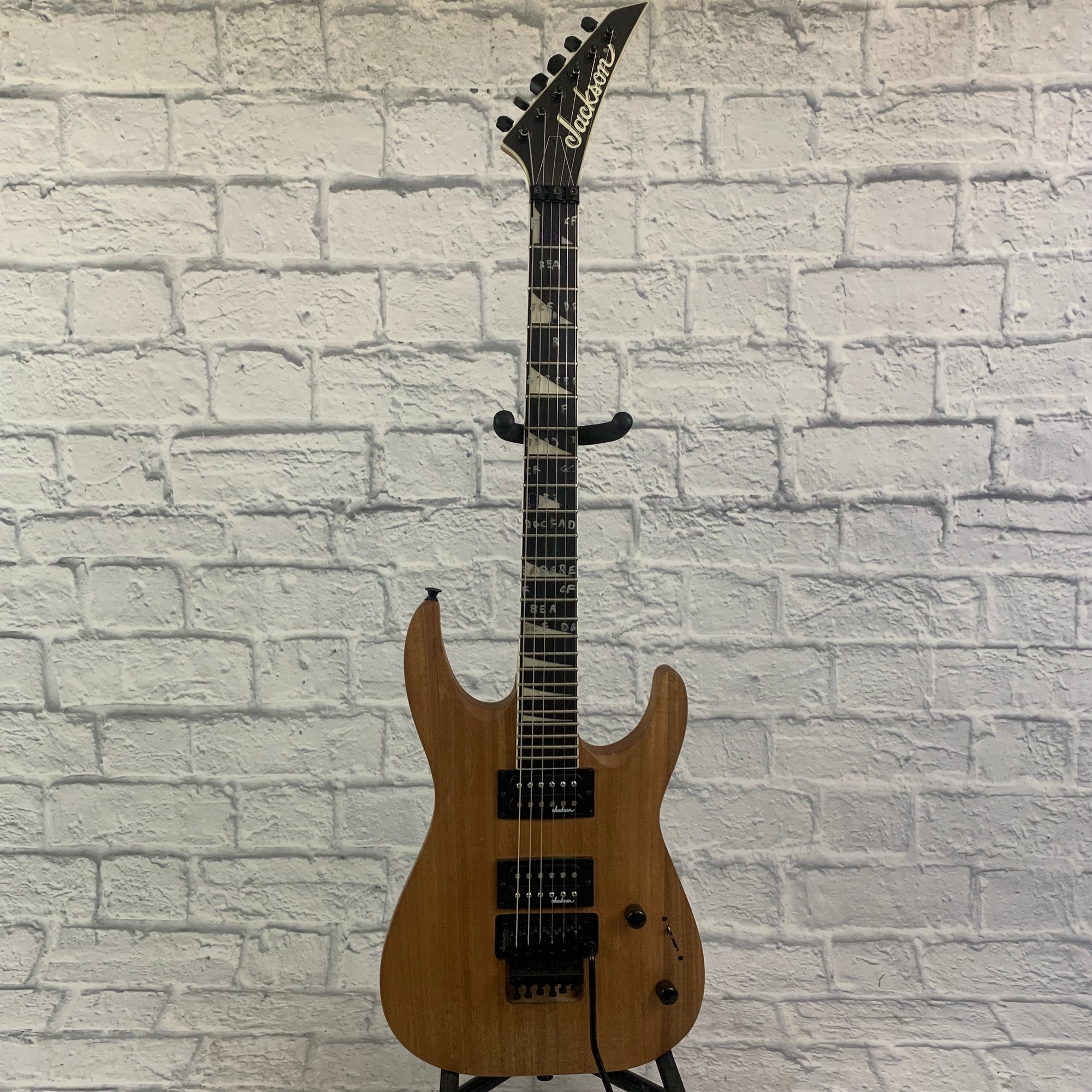Jackson JS-22 DKA Natural Electric Guitar w/ Floyd Rose