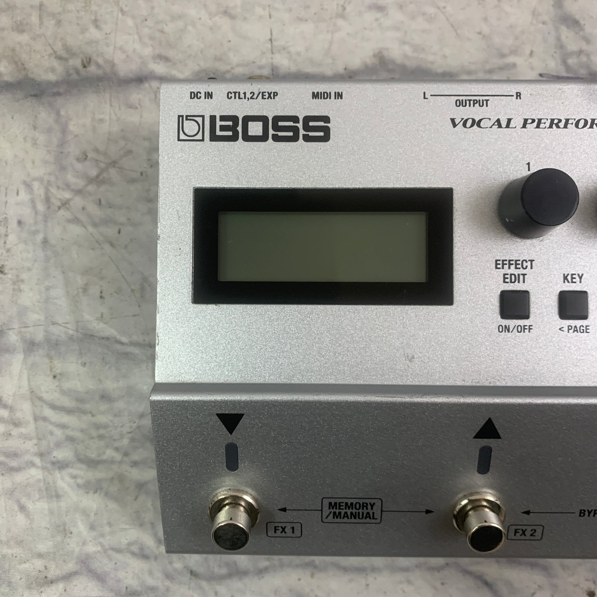 Boss Vocal Performer VE-500 Effect Pedal - Evolution Music