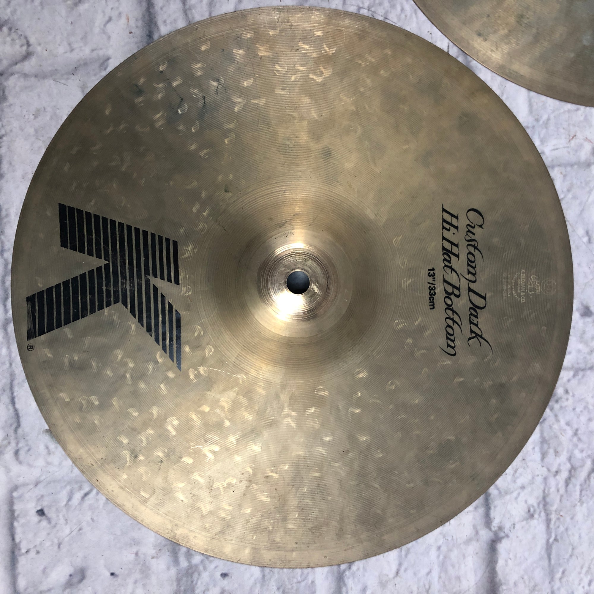 Zildjian 13 K Custom Dark Hi Hat Cymbal Pair