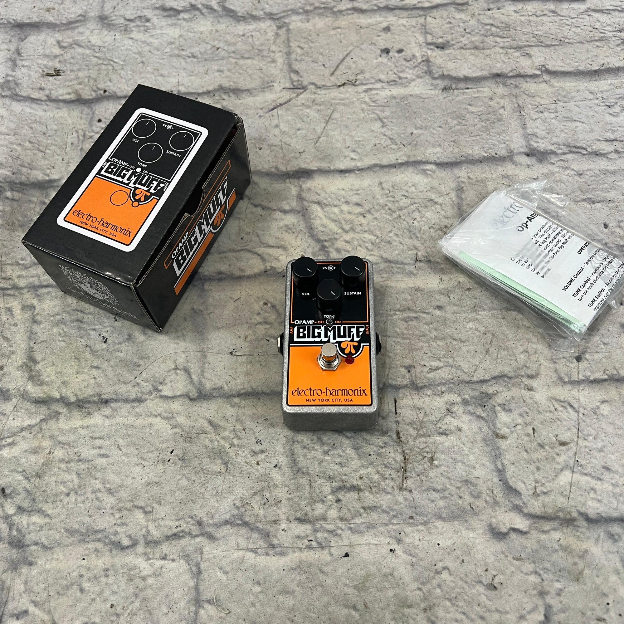 Electro-Harmonix Big Muff OpAmp Fuzz Pedal