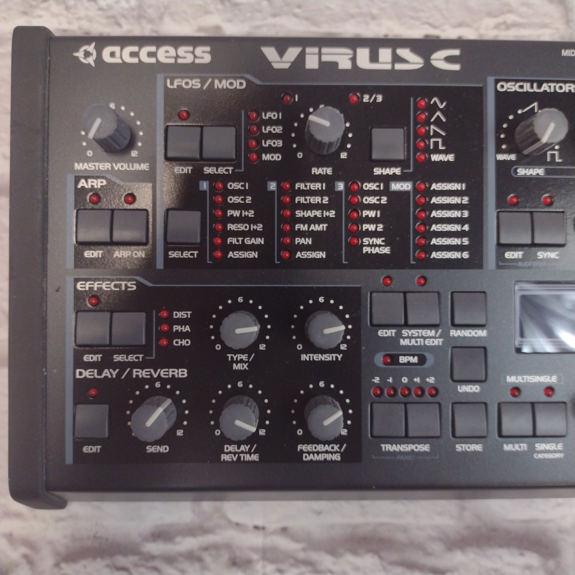 Access Virus C Desktop Synthesizer