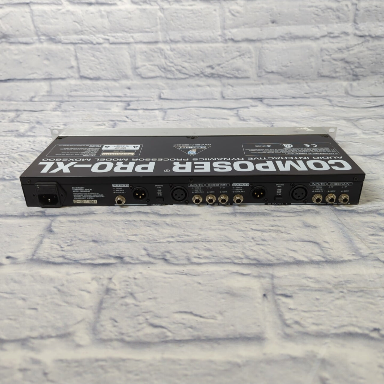 Behringer MDX2600 Composer Pro-XL Rack Compressor / Limiter