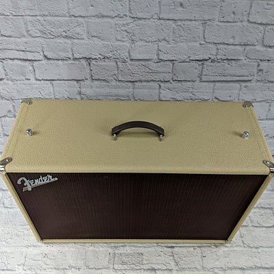 Fender SuperSonic 60 2x12 Enclosure Blonde Speaker Cabinet