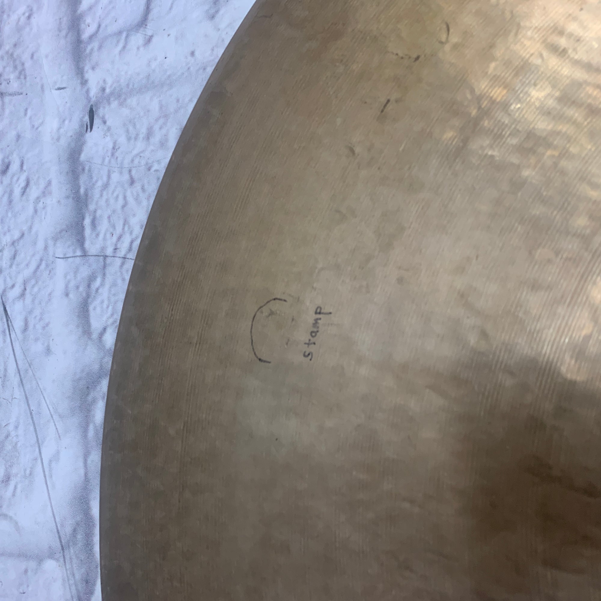 Paiste Prototype  24" CRACKED Ride Cymbal AS IS