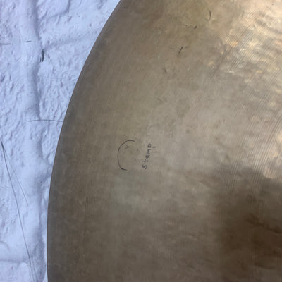 Paiste Prototype  24" CRACKED Ride Cymbal AS IS