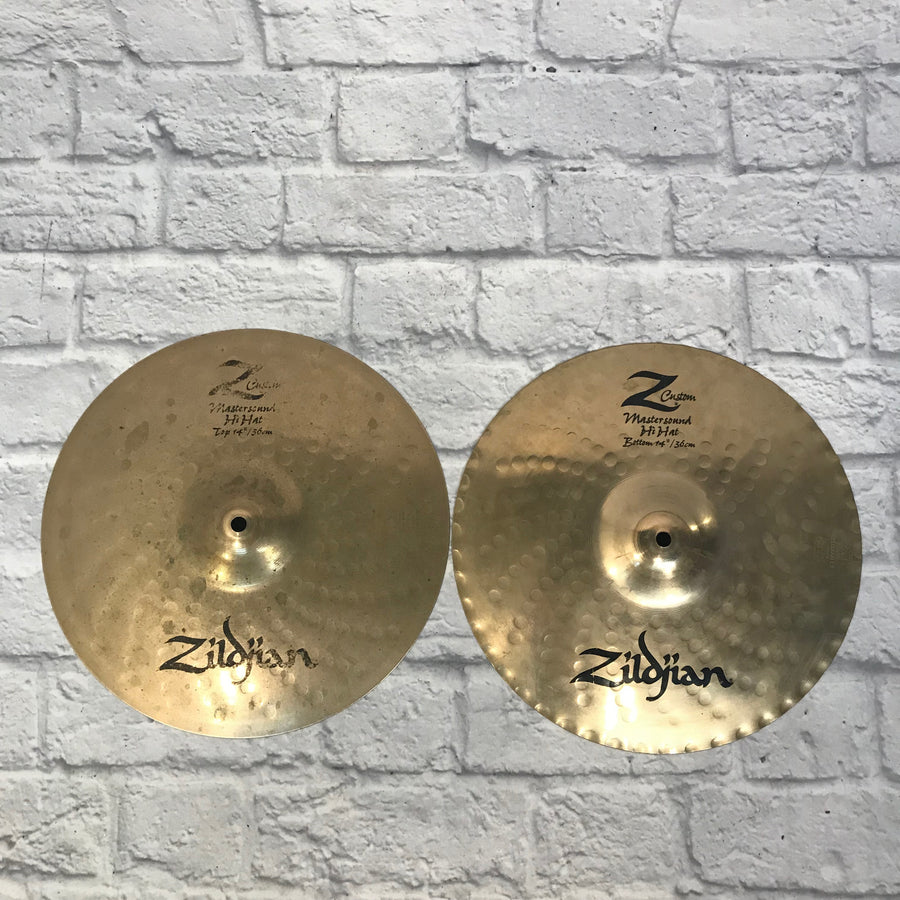 Zildjian Z Custom Mastersound 14in Hi Hat Cymbals