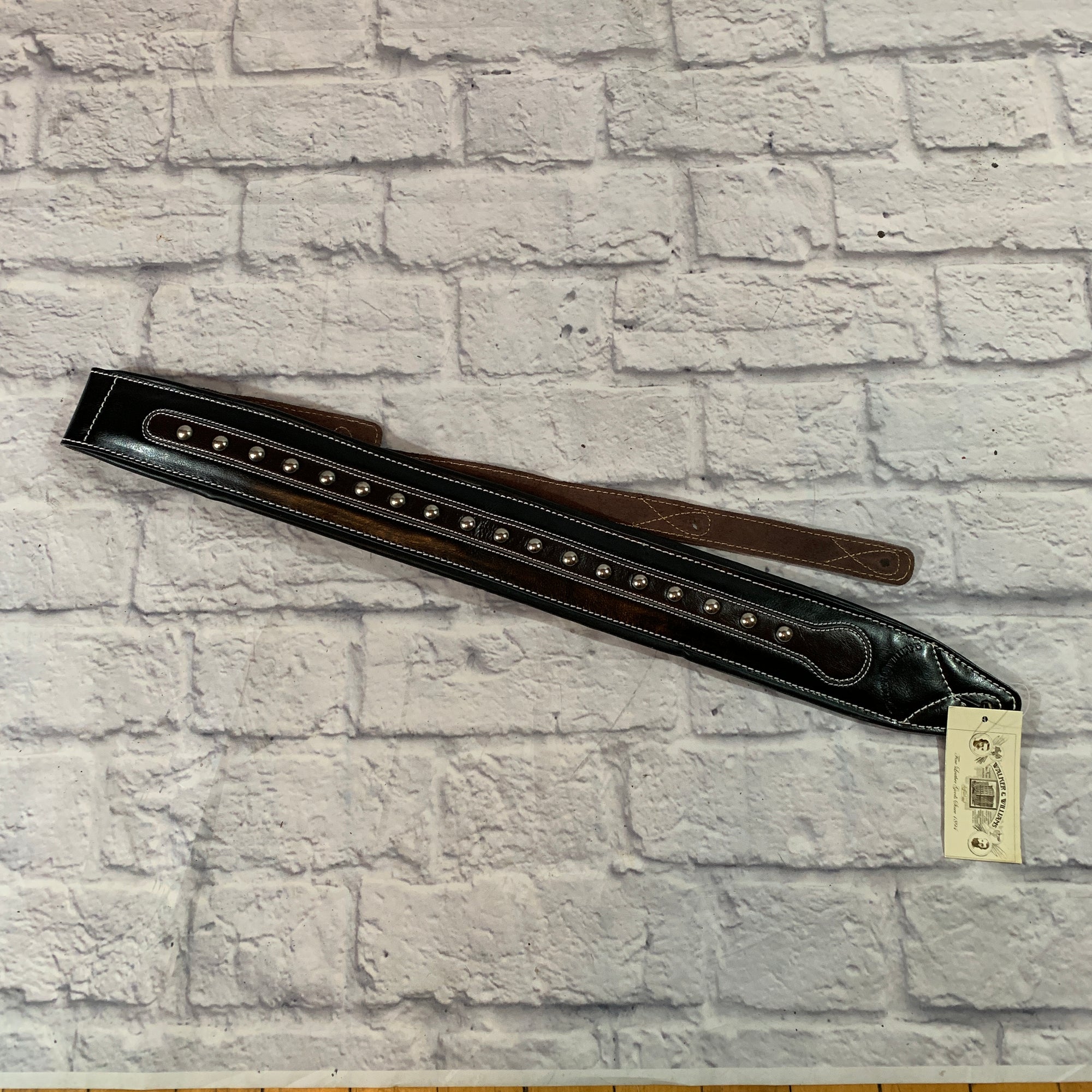 Walker Williams Leather Guitar Strap