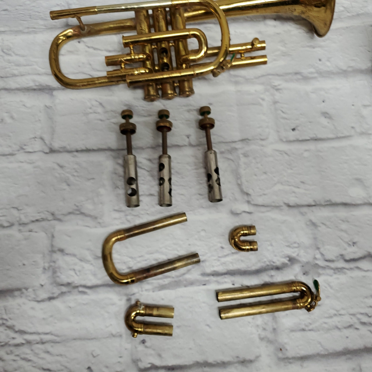 Silvertone Cornet - Made in France - with case