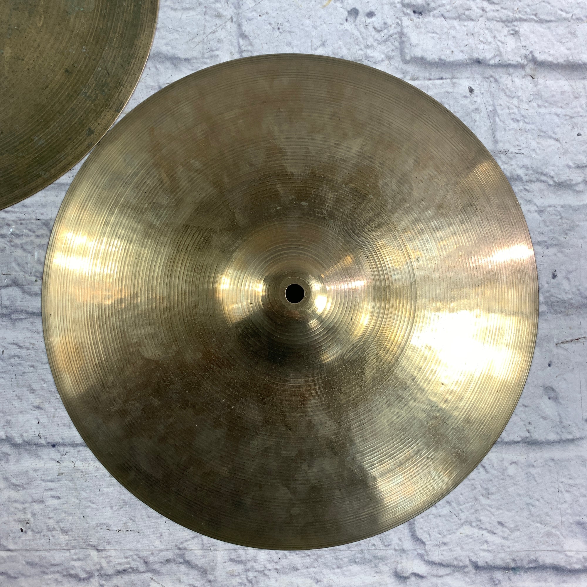 Vintage Zildjian Avedis 14 Hi Hat Cymbal Pair