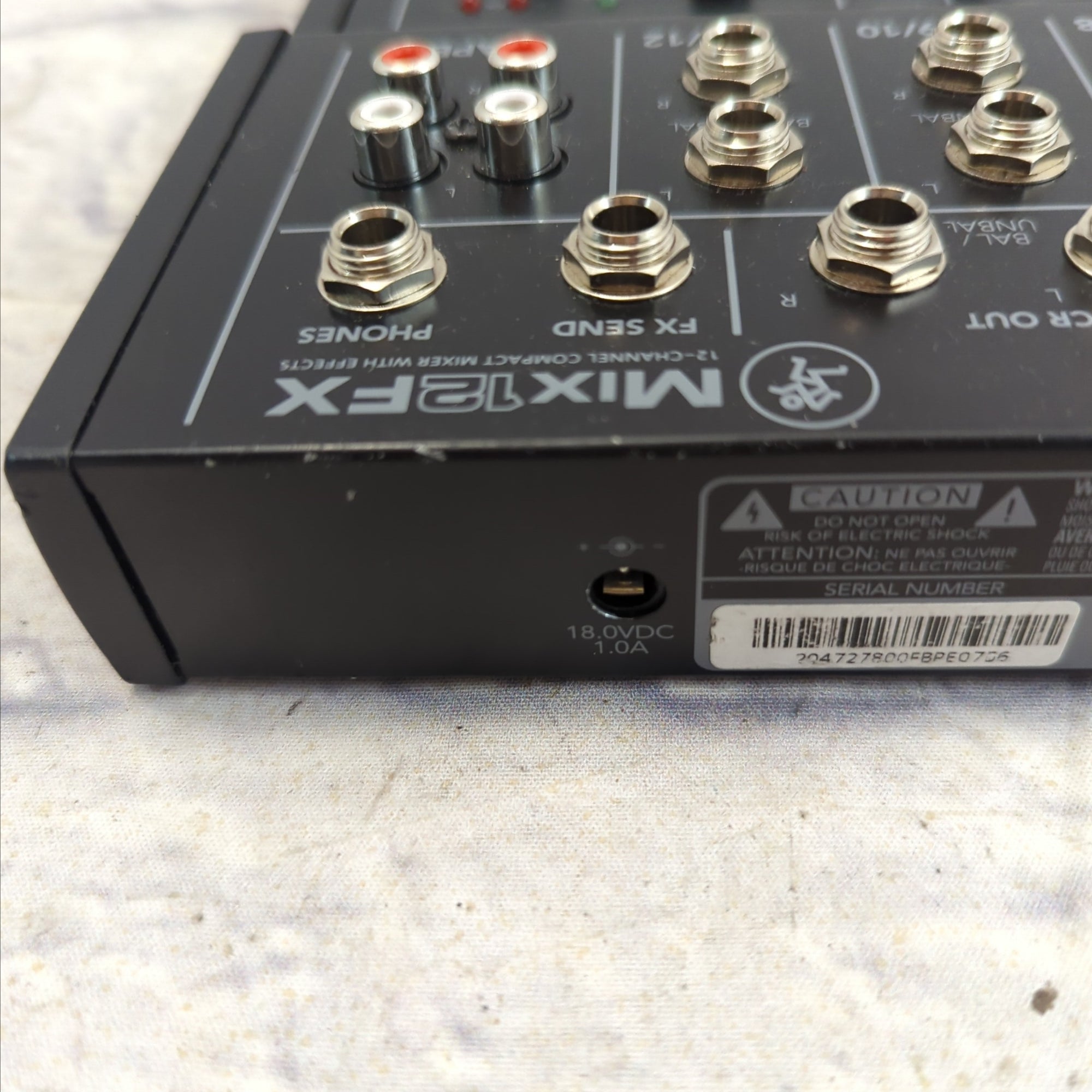 Mackie MIX12FX Mixer AS IS