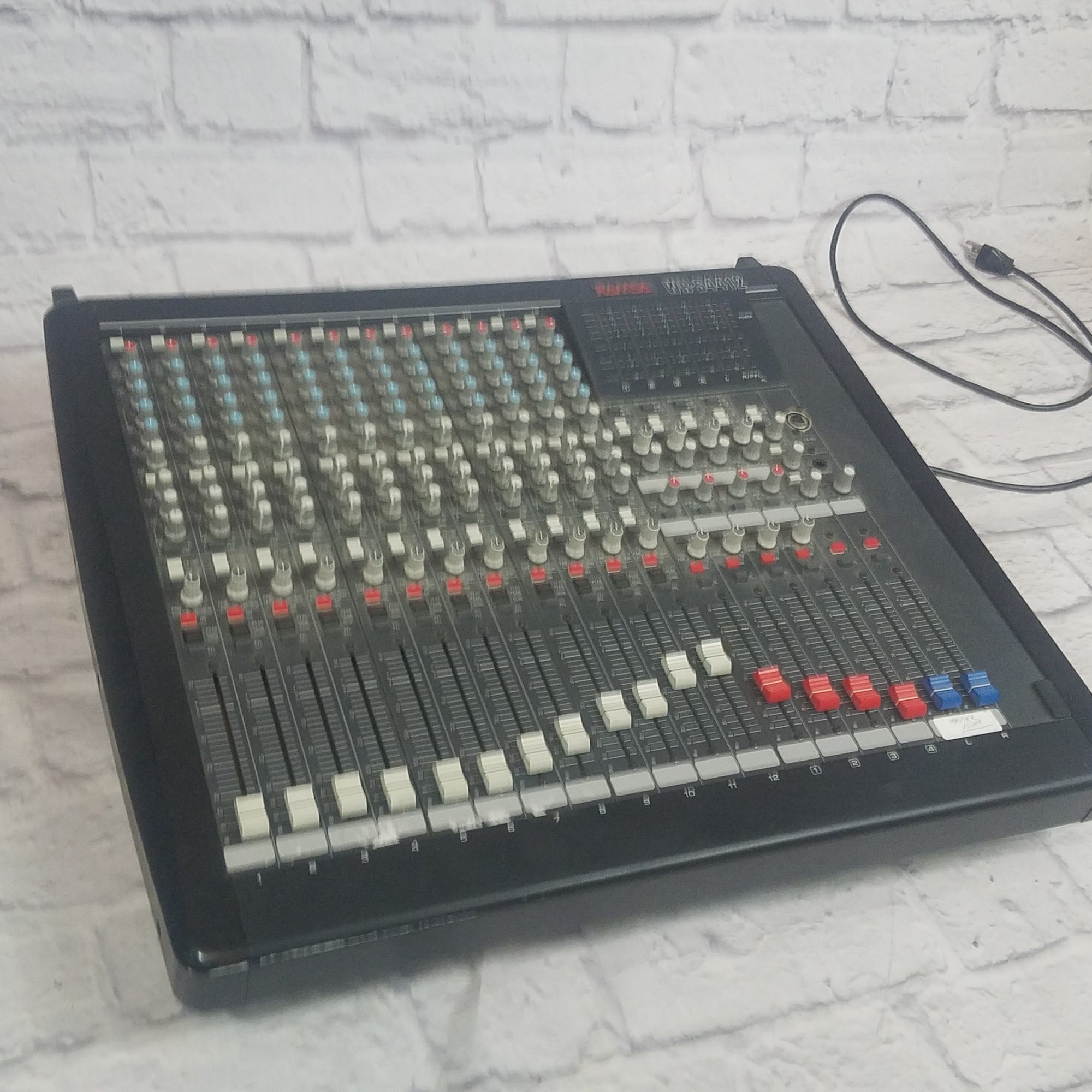 アナログミキサー WR-S4412S 12チャンネル Ramsa/Panasonic WR-S4412 12 channel mixer/console