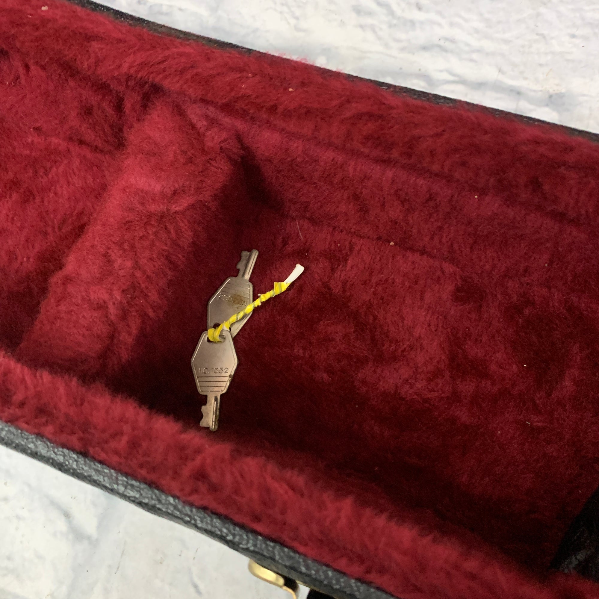 Unknown Semi-Hollow Body Guitar Hardshell Case