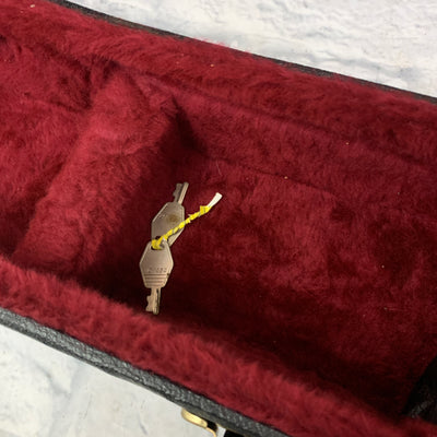 Unknown Semi-Hollow Body Guitar Hardshell Case