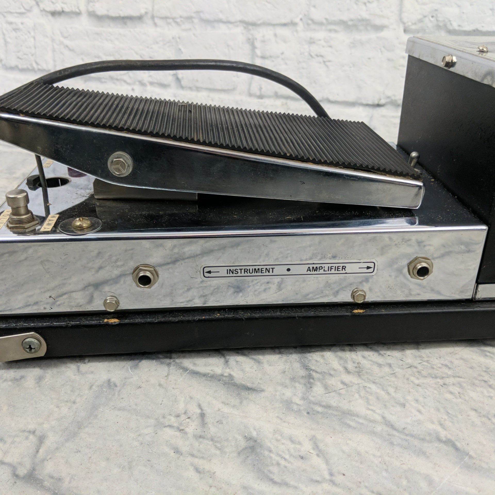 Vintage 1970s Morley RWV Rotating Wah Volume Overdrive Chorus Pedal with Case