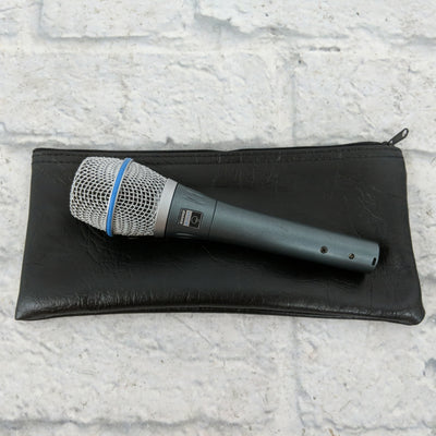 Shure Beta 87A Handheld Supercardioid Condenser Microphone
