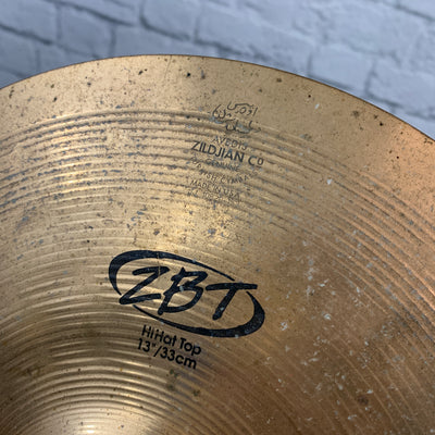 Zildjian ZBT 13" Hi Hat Cymbal Pair