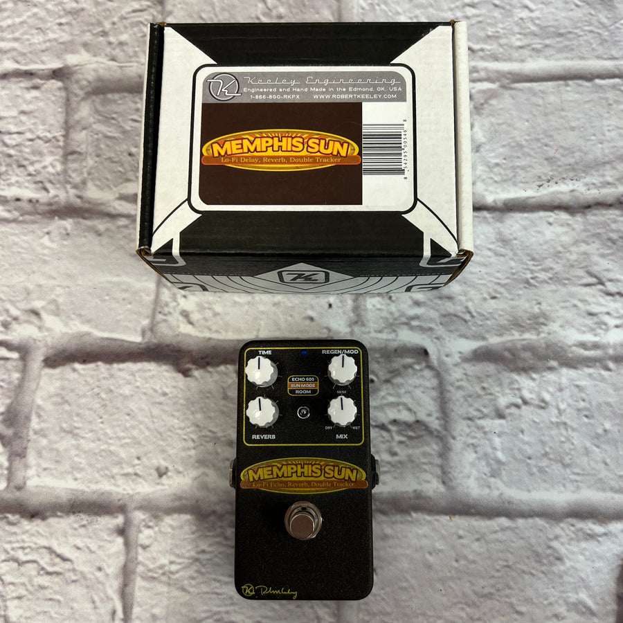 Keeley Memphis Sun Lo Fi Reverb, Echo, and Double Tracker