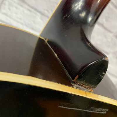Vintage Vega D-26 Archtop Acoustic Guitar Sunburst